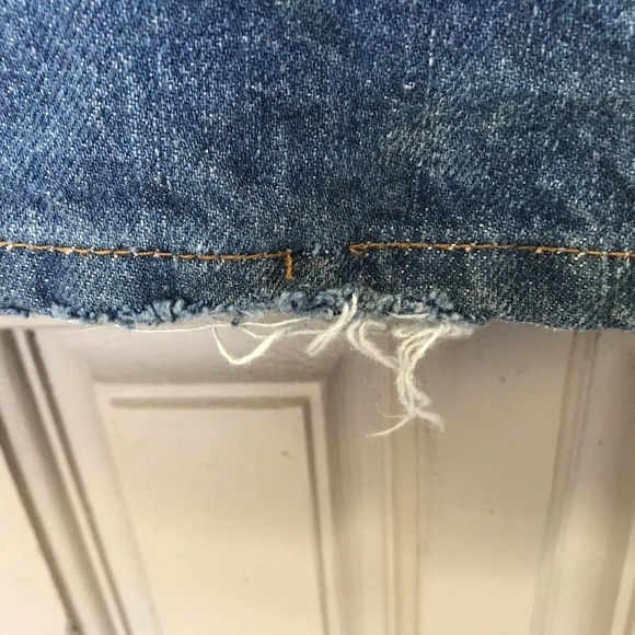 Dickie Jeans Sz34/30 Medium Wash Wide Leg Pre-Owned - Picture 6 of 6